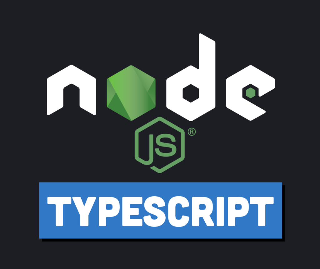 Logo nodejs + typescript