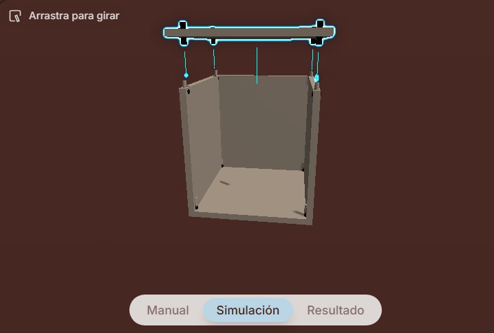 Visor 3D interactivo de Skaply