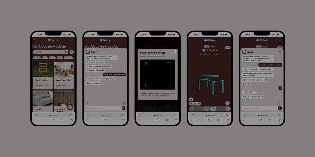 Novedades en Skäply: chatbot, visor 3D y motor gráfico propio